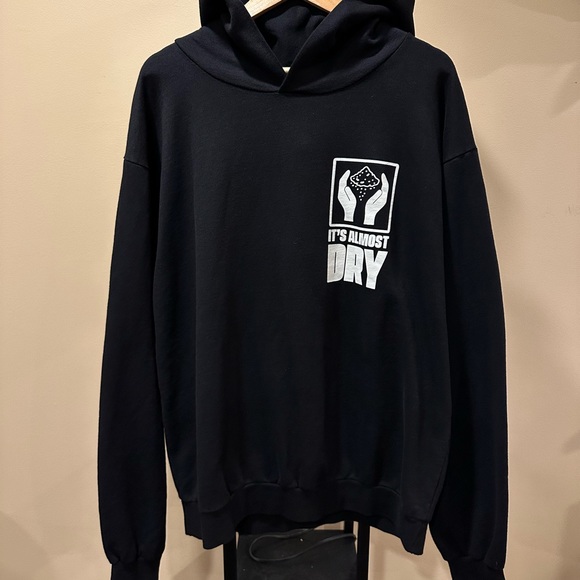 Pusha T 1-800 Call My Bluff Its Almost Dry Black Hoodie - Picture 2 of 10